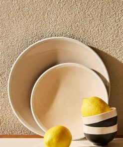 ASSIETTE SICILIA PLATE ECRU
