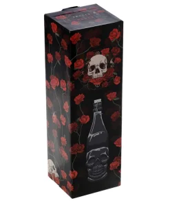 Gourde en Verre Transparent – Forme de Crâne