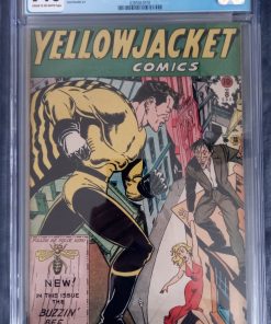 Charlton Comics – YellowJacket #8 (1946) CGC 7.0