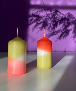 Alternative view of Pink stories Duo de bougies « Gorgeous Honeymoon »