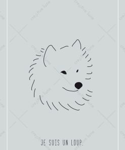 Je suis un loup, carte