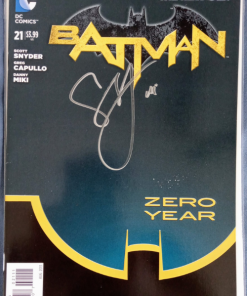 Batman #21 signé par Scott Snyder