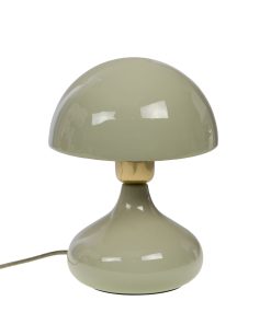 Lampe de Table PAULETTE Amande – Métal Laqué Rétro Style Champignon